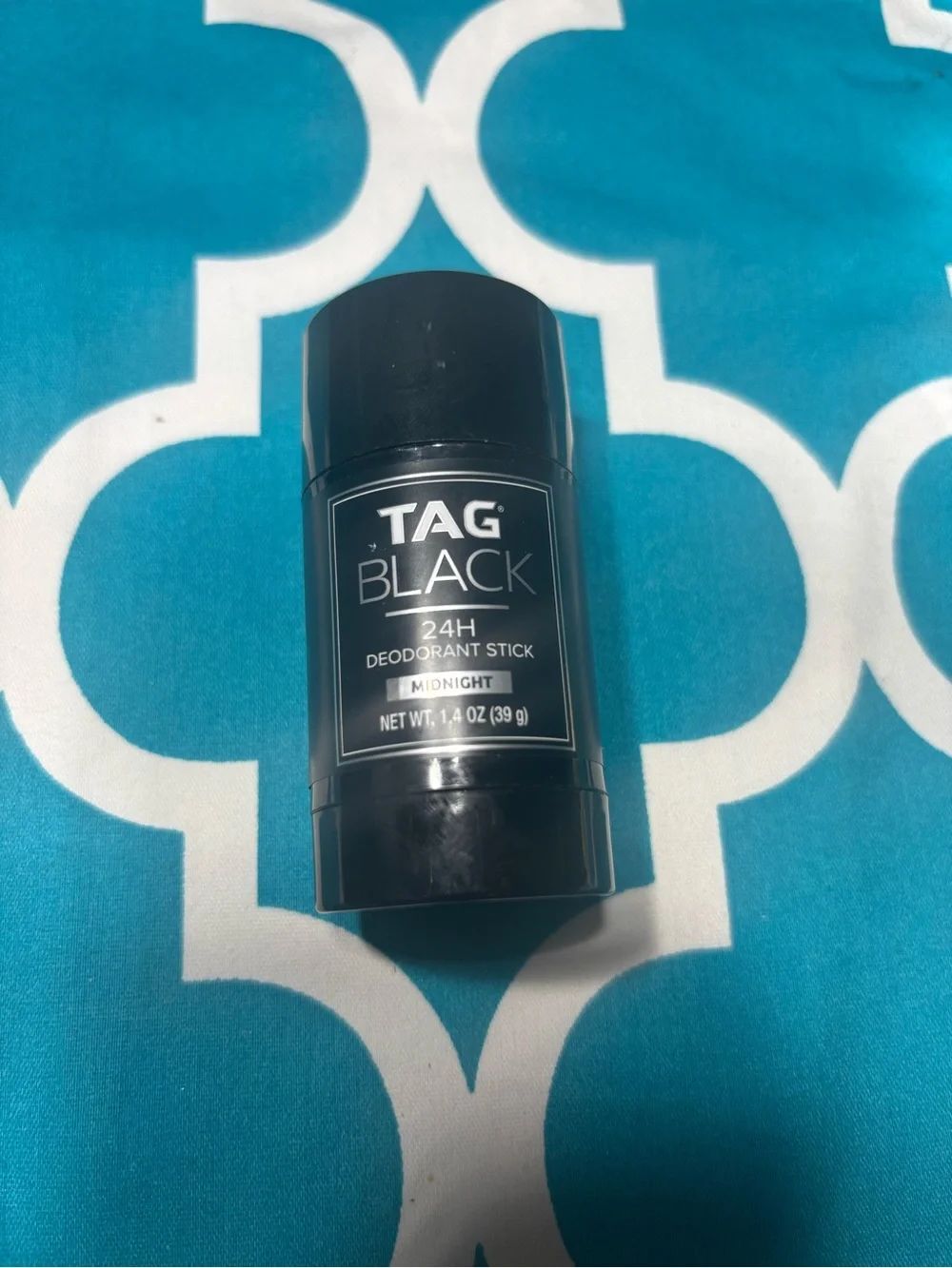 New TAG Black Deodorant Stick Midnight